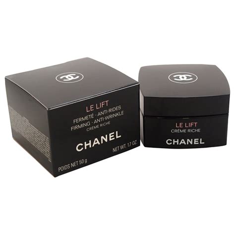 chanel le lift creme riche|chanel firming anti wrinkle cream.